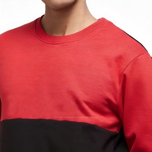Hot Selling Men’s <b>Winter</b> <b>Fleece</b> Sweatshirt 100% Cotton Oversized Casual Wholesale Solid Color - Product Image 2