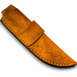 Funda de Cuero de Alta Calidad Hecha a Mano para Cuchillo de Hoja Fija, Duradera, Ligera, OEM, Universal, para Campismo, Caza, al por Mayor - Product Image 1