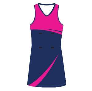 Women Sublimation Printed <b>Dress</b> <b>Tank</b> <b>Top</b> Black Yellow Spiral Design Breathable Polyester Sportswear Adults Custom Logo Jersey - Product Image 4