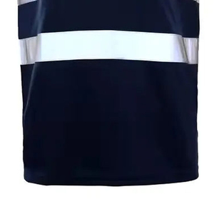 Camisetas de Trabajo de Manga Corta de Alta Visibilidad para Hombre, Cinta Reflectante, Transpirables, Resistentes a la Humedad, de Secado Rápido, Camiseta de Alta Visibilidad - Product Image 6