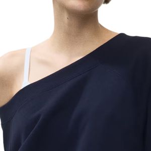 Womens Relaxed Fit Pullover <b>Sweatshirt</b> Loose Long Sleeve <b>Off</b> <b>Shoulder</b> Top Casual Everyday Wear Drop <b>Shoulder</b> Crew Neck Fashion - Product Image 5
