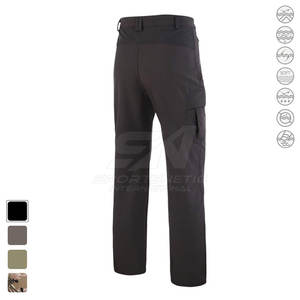 Vêtements de trekking en montagne avec tissu extensible, design confortable, pantalon softshell pour une utilisation en softshell. - Product Image 4