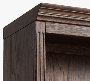 Grande bibliothèque en bois avec étagères réglables - Product Image 2