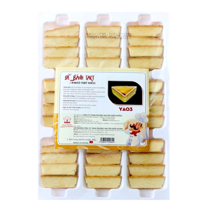 Excellent Quality Baked Tart Direct Sale Manufacturer OEM/ODM HALAL Bakery Dessert Frozen Baked Egg Tart Shell YA03 468G <b>Sweet</b> - Product Image 1