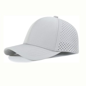 <b>Light</b> Gray 6-Panel Baseball Cap Mesh Adjustable Unisex Casual Solid Color Breathable Outdoor Spring Summer Adult <b>Hat</b> - Product Image 4