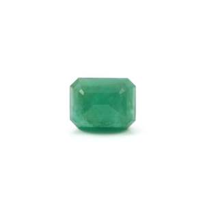 Natural Zambian Emerald 7.67 Carat Loose Gemstone Emerald Cut for Fine Jewelry - Product Image 2
