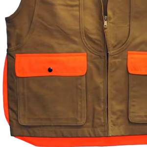 Gilet de chasse pour homme, gilet imprimé en néoprène imperméable, vêtements de chasse d'extérieur, gilet de chasse ajustable pour la chasse - Product Image 6