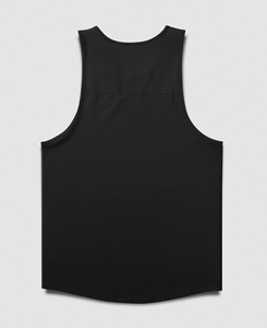 Débardeur Homme Col Rond Noir Uni Tricoté Respirant en Polyester, Style Urbain, Sur Mesure, Collection 2026, Faible MOQ - Product Image 5