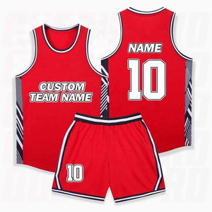 ชุดบาสเก็ตบอลผ้าตาข่ายโพลีเอสเตอร์ระบายอากาศ ป้องกันรังสียูวี ป้องกันแบคทีเรีย พิมพ์โลโก้ตามสั่ง สำหรับนักกีฬาประสิทธิภาพสูง - Product Image 4