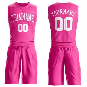 Uniformes de baloncesto juvenil personalizados para hombre, uniforme de baloncesto Reversible en blanco, uniforme de baloncesto Unisex de colores sólidos - Product Image 4