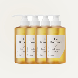 ครีมอาบน้ำคุณภาพสูง Months and Days Perfume Care Body Wash Le Bouquet ขนาด 500 มล. แพ็ค 4 ชิ้น ครีมอาบน้ำจากธรรมชาติ - Product Image 6