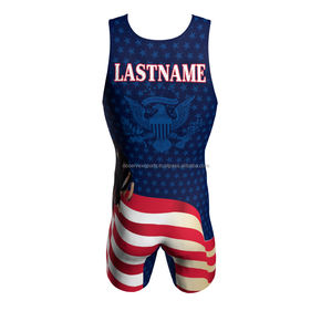 เสื้อกล้ามมวยปล้ำเสื้อกล้ามนักมวยปล้ำสำหรับเยาวชนโพลีเอสเตอร์กำหนดชื่อทีมได้ตามต้องการ - Product Image 2