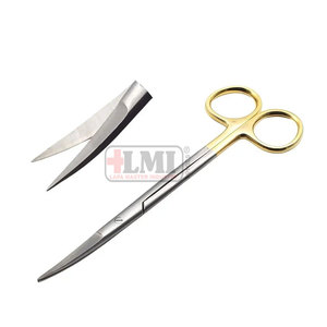 Tijeras Quirúrgicas Curvas Kelly de Acero Inoxidable de Alta Calidad Profesional para Uso Clínico, Reutilizables y de Fácil Manejo - Product Image 5