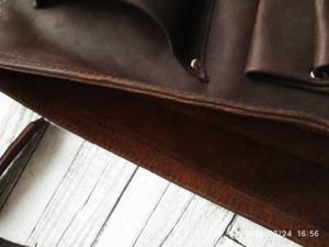 Étui de ceinture en cuir personnalisé pour barbier, porte-ciseaux pour coiffeur, organiseur d'outils de salon LBH-0009 - Product Image 3