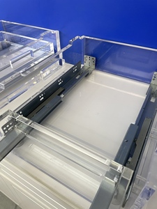 รางลิ้นชักแบบดึงเต็มที่ ปิดแบบนุ่มนวล สำหรับตู้ครัว ตู้ห้องรับประทานอาหาร และตู้ห้องนอน - Product Image 4