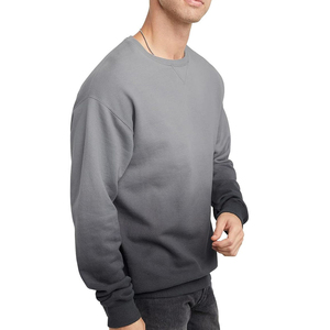 เสื้อสเวตเชิ้ตคอกลมผู้ชาย สีพื้น ทรงปกติ ผ้าฝ้ายฟลีซ สวมใส่สบายๆ สำหรับฤดูใบไม้ร่วง - Product Image 2