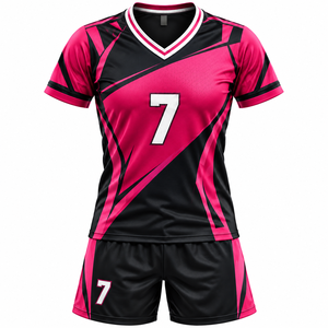 Fabricante de Uniformes de Voleibol al por Mayor, Conjunto de Camiseta y Pantalones Cortos Personalizados para Equipos, Ropa Deportiva de Alto Rendimiento para Clubes - Product Image 4