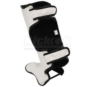 Cheap Price Best Quality Custom Shin Instep PU Leather Breathable Lightweight Professional Protection Foldable Boxing Guards - Product Image 5