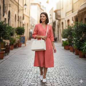 Women's Fashion <b>Box</b>-Shaped Handbag – High-Quality Hand-Woven Palm Leaf Material – Elegant and Refined Style - Product Image 6