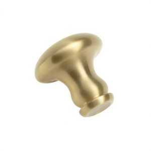 Solid Cast Brass Rustic Durable Cabinet Knob 35mm Unlacquered Hammered Bolt Inserting Type Kitchen Cupboard Drawer Pull - Product Image 2