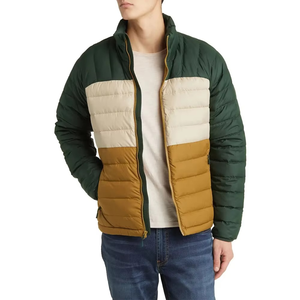 Veste d'hiver matelassée en duvet pour homme, sur mesure, de qualité supérieure, avec manches longues, style tendance, tissu imperméable et faible MOQ - Product Image 4