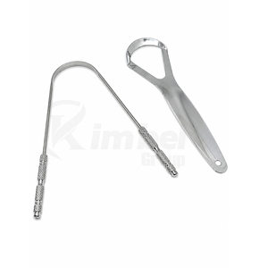 Limpiador de Lengua en Forma de U de Acero Inoxidable de Grado Médico al por Mayor para Cuidado Bucal en el Hogar - Product Image 3