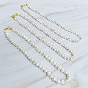 Collana di Perle Autentiche con Chiusura a Quadrifoglio, Accessorio Elegante e Lussuoso - Product Image 6