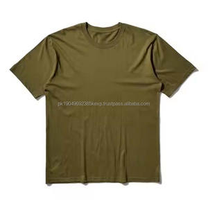 T-shirt streetwear fabriqué en usine pour hommes, meilleur vêtement d'été, t-shirts pour hommes fabriqués au Pakistan à prix de gros, vêtements de sport OEM pour garçons - Product Image 2