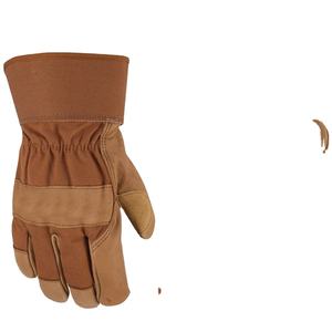 Gants de travail en cuir pour hommes avec logo personnalisé de qualité Gants de sécurité pour la construction en gros antistatiques résistants à l'usure - Product Image 6
