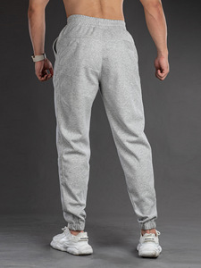 New Arrival Cotton <b>Polyester</b> Gym Pants Workout Fitness Sweatpants Jogging Waist String Running <b>Joggers</b> for Man - Product Image 4