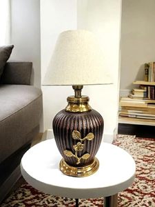 Copper Antique Lamp Copper Antique Finish <b>Gold</b> <b>Table</b> Lamp for Bedroom Living Room <b>Bedside</b> Home Decor - Product Image 4