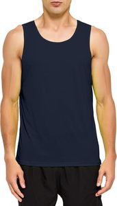Débardeur Homme Rafraîchissant en Modal Respirant à Épaules Larges pour la Gym, l'Extérieur et la Plage – Imprimé Uni en Dentelle, Polyester, Coton, Spandex - Product Image 3