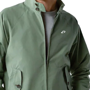 OEM Custom Plain Nylon Windbreaker <b>jacket</b> <b>Men</b>’s Stand Collar Zip Up Bomber <b>Jacket</b> <b>Lightweight</b> Ribbed Hem Casual Outerwear Supply - Product Image 6