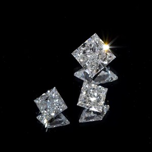 Diamantes Sueltos CVD Cultivados en Laboratorio, Corte Princesa, de 40 a 99 Centavos, Sin Certificado, Proveedor de Diamantes al Por Mayor para Compras Internacionales B2B - Product Image 1