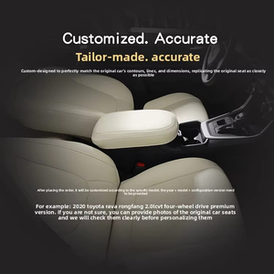 Lujo 360 °   Cojín de Asiento de Coche de Protección Completa, 100d, de Rebote Lento, Alivia la Fatiga, para <span class=keywords><strong>Toyota</strong></span> Rav4 - Product Image 6