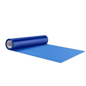 24 \ "X 200 'blu autoadesivo tappeto pellicola di protezione facile installazione in polietilene tappetino auto protezione plastica materiale da costruzione - Product Image 1