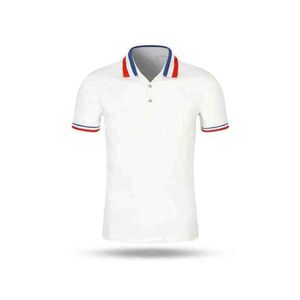Men's <b>White</b> Short Sleeve <b>Polo</b> Shirt Regular Fit Casual Knitted Pique Cotton Solid Color Contrast Trim Collar - Product Image 1