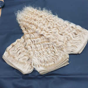 ผมต่อแบบตรงสีบลอนด์แท้ 100% คุณภาพพรีเมียม เกรด 6A-10A ไม่ผ่านการแปรรูป ทุกสี - Product Image 1