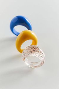 แหวนเรซิ่นพรีเมียม ดีไซน์ทันสมัย เครื่องประดับแฟชั่นสำหรับทุกเพศ - Product Image 4