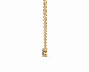 Collar de 3 Piezas con Colgante de Diamante Cultivado en Laboratorio de 0.637 Quilates, Dos Corazones y un Brillo, en Oro Amarillo, Rosa y Blanco de 9K, 14K y 18K - Product Image 4