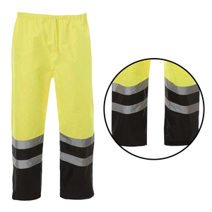 <b>Work</b> Wear Safety Construction Wear Trouser High Quality Reflected Strips Multi <b>Cargo</b> Pockets Hi Vis <b>Pant</b> - Product Image 4
