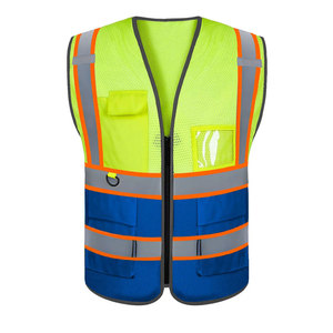 Chaleco de Seguridad Reflectante de Alta Visibilidad con Logotipo Personalizado, Impermeable, para Uso Industrial y de Construcción - Product Image 2