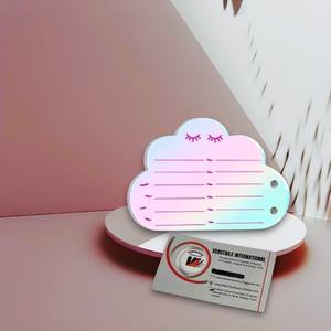 Herramientas Profesionales para Extensiones de Pestañas de Acrílico en la Nube, Placa Magnética Duradera, Ecológica y Reutilizable, en Forma de Corazón, Cuadrada y Ovalada - Product Image 5