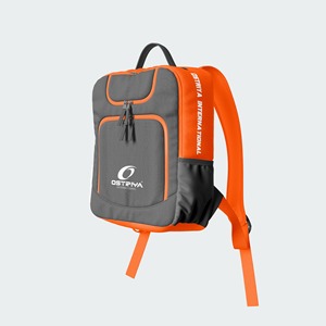 Waterproof <b>Drawstring</b> <b>Backpack</b> Sport Beach Gym Bag with a Front Zipper Pouch for Women Men Custom Polyester String Bag Fashion - Product Image 3