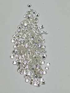 เพชรธรรมชาติคุณภาพสูงแบบหลวม ขนาด 1.80 มม. ถึง 2.05 มม. รับรองโดย GIA รูปทรงกลม สำหรับผู้ผลิตเครื่องประดับ - Product Image 4