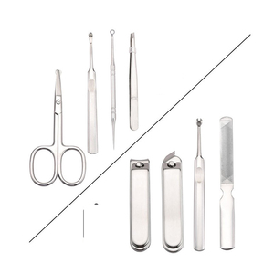 8 Pieces Manicure Tools Set <b>Nail</b> Clippers Set High Quality Manicure Pedicure Set - Product Image 6