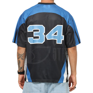Camiseta Deportiva OEM de Malla Transpirable Unisex de Secado Rápido para Equipos, Uniforme de Entrenamiento de Fútbol y Baloncesto con Estampado por Sublimación - Product Image 6