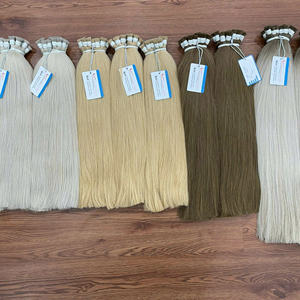 PRODUIT TOP!!! Coloré en vrac ondulé vierge extension de cheveux humains texture droite pleine 30 couleur prêt à expédier cheveux vietnamiens - Product Image 6