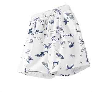 Conjunto Casual de Verano para Hombre, de Algodón Suave con Acabado Melocotón, Transpirable y Extra Cómodo, con Estampado, MOQ Bajo - Product Image 4