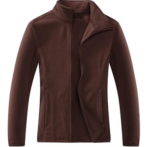 Veste chaude en polaire sherpa bleu délavé de qualité supérieure pour homme, douce, écologique, coupe oversize, printemps, OEM ODM - Product Image 5